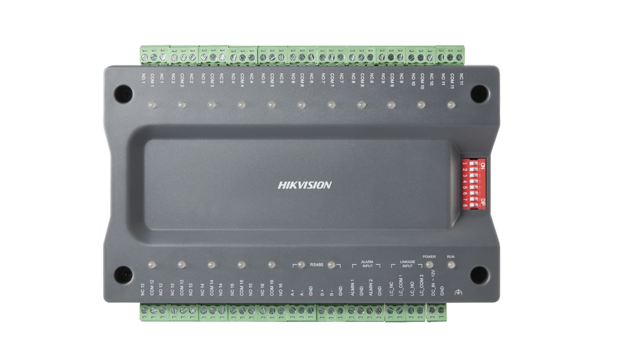 overlay_5c88e2577d0e3a68aa5037abf5daa179.png Extensie controler lift Hikvision DS-K2M0016A, 2 x interfata RS-485, 2 - imagine 1