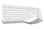 KIT A4TECH F1010-W WHITE USB - imagine 2
