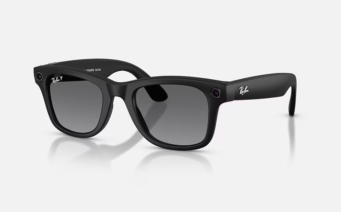 overlay_5d16e3480b6750d584b701d89c30a309.png ORW4012 META WAYFARER High Bridge Fit - Matte Black - - imagine 1