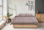 SET PAT CATIFEA PRINTATA KING SIZE DUST - imagine 4
