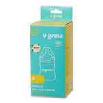 Biberon de sticla 120 ml+2 tetine extra, U-Grow - imagine 4