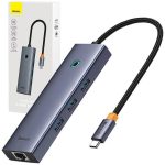 Docking Station Baseus UltraJoy 4 in 1, gri - imagine 3