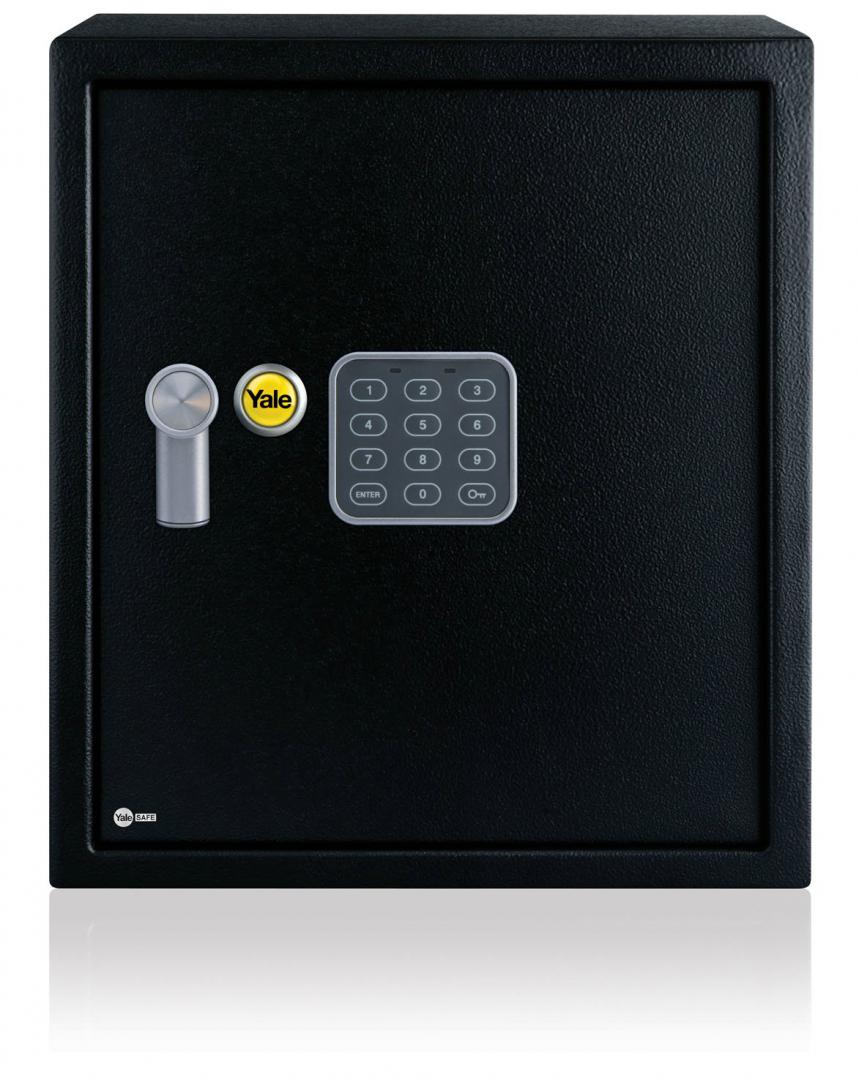 overlay_5dcefad4acbcdc44d3a7a48de0bcf7d1.jpg Seif Yale Standard Birou YSV/390; Alcatuit din otel; Tastatura digitala - imagine 1