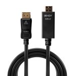 Cablu Lindy 1m DisplayPort la HDMI 4K30Hz, rezolutie maxima - imagine 3