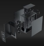 Carcasa AQIRYS ULAS, Mid Tower, Black - imagine 5