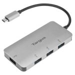 Hub USB Targus, USB-C la 4xUSB-A 3.0, porturi compatibile cu - imagine 4