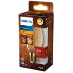 Bec LED vintage (decorativ) Philips Classic Gold Candle B35, EyeComfort - imagine 2