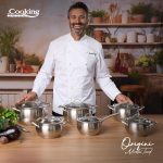 SEMIOALA INOX+CAPAC 22x11.5L, 4.3L, NICOLAI TAND, ORIGINI, COOKING BY HEINNER - imagine 5