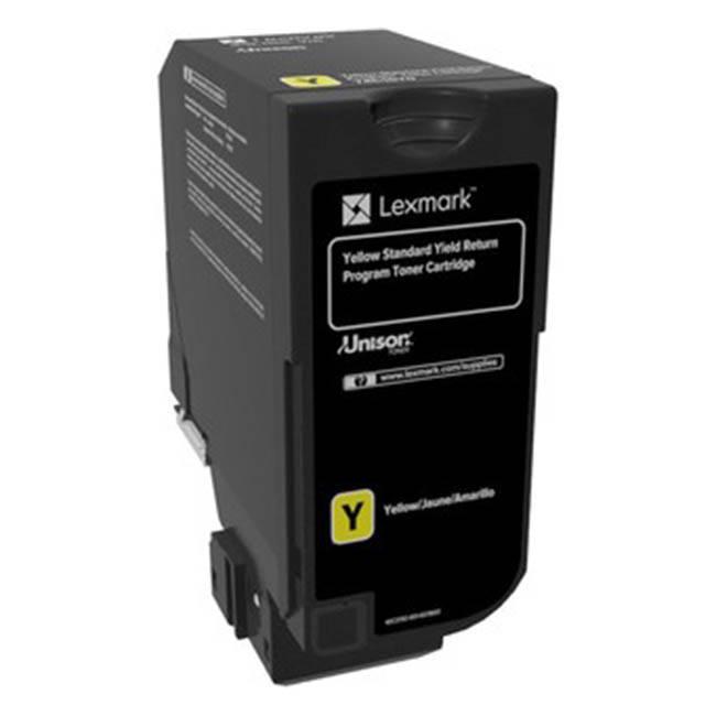 overlay_5f0e19d9d5cf6d7da499bb6338204553.jpg Toner Lexmark 84C2HY0, return program, galben, 16k ,compatibil cuCX725DE, CX725DHE, - imagine 1