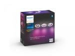 3 Spoturi LED RGB incastrate Philips Hue Centura, Bluetooth, GU10 - imagine 2