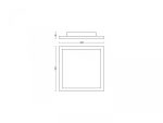 Panou LED Philips Hue Aurelle SQ, Bluetooth, 19W, 1940 lm, - imagine 4