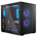 Carcasa Lian Li O11 Air Mini, RGB, Mid Tower, Black - imagine 10