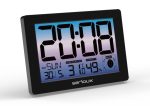 Ceas termometru higometru de camera TH86145,  caracteristici: temperatura interioară,
