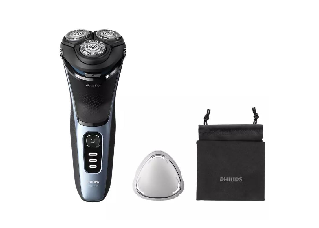 overlay_60103150e1f82db439d54a82dcabea6d.jpg Aparat de ras PHILIPS Seria3000 S3243/12, Wet&Dry, autonomie 60 min, - imagine 1