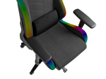 Scaun gaming Genesis TRIT 660, material textil, iluminare RGB, suporta - imagine 6