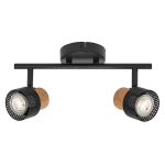 Spot LED dublu ajustabil Ledvance DECOR CORK, 2xGU10, 2x3.4W, 460 - imagine 2