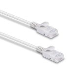 Cablu ultraslim internet Lindy, lungime 2m Cat.6A U/UTP LSZH, latime - imagine 4