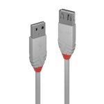 Cablu Lindy LY-36714, USB 2.0 Type A Extension, 3m, Anthra - imagine 2