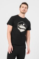 TRICOU CASUAL MOLDOVEANU BARBATI BLACK-M - imagine 4