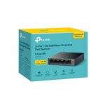 "5-Port 10/100 Mbps Desktop Switch with 4-Port PoE PORT: 4× - imagine 2