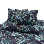 Set de pat king size bumbac, 92 gsm,Jade - imagine 6