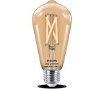 Bec LED inteligent vintage (decorativ) Philips Filament Bulb Clear ST64