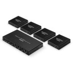 Lindy 70m 4 Port Cat.6 HDMI 4K60 Splitter Extender - imagine 3