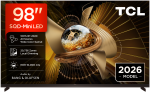 Televizor TCL SQD-MiniLed 98X11L, 248 cm, Smart Google TV, 4K