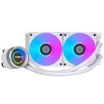 Cooler Procesor Lian Li GALAHAD II 240 Trinity ARGB ALB - imagine 2