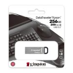 Memorie USB Kingston DataTraveler Kyson 256GB, USB 3.2, Argintiu - imagine 3
