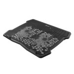 Cooling pad Tellur Basic, 15.6", 2 ventilatoare, Negru - imagine 2