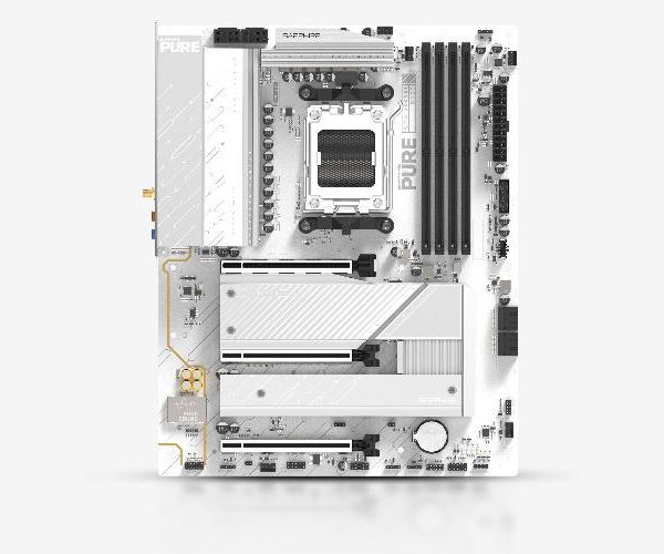 Placa de baza Sapphire PURE B850M WIFI7, Socket AM5, DDR5,
