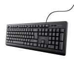 Tastatura cu fir Trust, negru - imagine 2