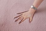 Covor Heinner Shaggy soft blanita Roz Pudra 50x90 cm - imagine 3