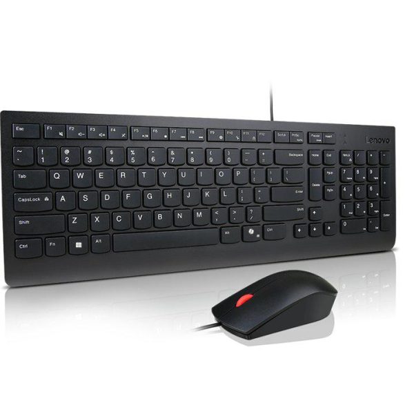 Lenovo Essential Wired Combo Keyboard and Mouse; Connectivity: Wired; Number