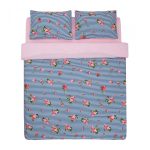 LENJERIE PAT DBL, 100% BBC, 132TC, ROSE