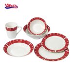 FARFURIE ADANCA PORTELAN 20 CM, MERRY, VANORA HOME - imagine 7