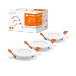 3 Spoturi LED incastrate Ledvance RECESS SLIM DOWNLIGHT, 3x4.5W, 3x240 - imagine 2