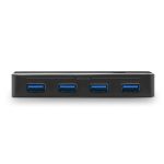 Switch USB Lindy, 4 porturi USB 3.0 2:4, latime de - imagine 3
