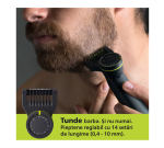 Aparat de ras (0,2mm) si tuns (0,4-10mm) PHILIPS OneBlade Pro - imagine 3