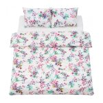 Set de pat king size bumbac,144TC,Sakura