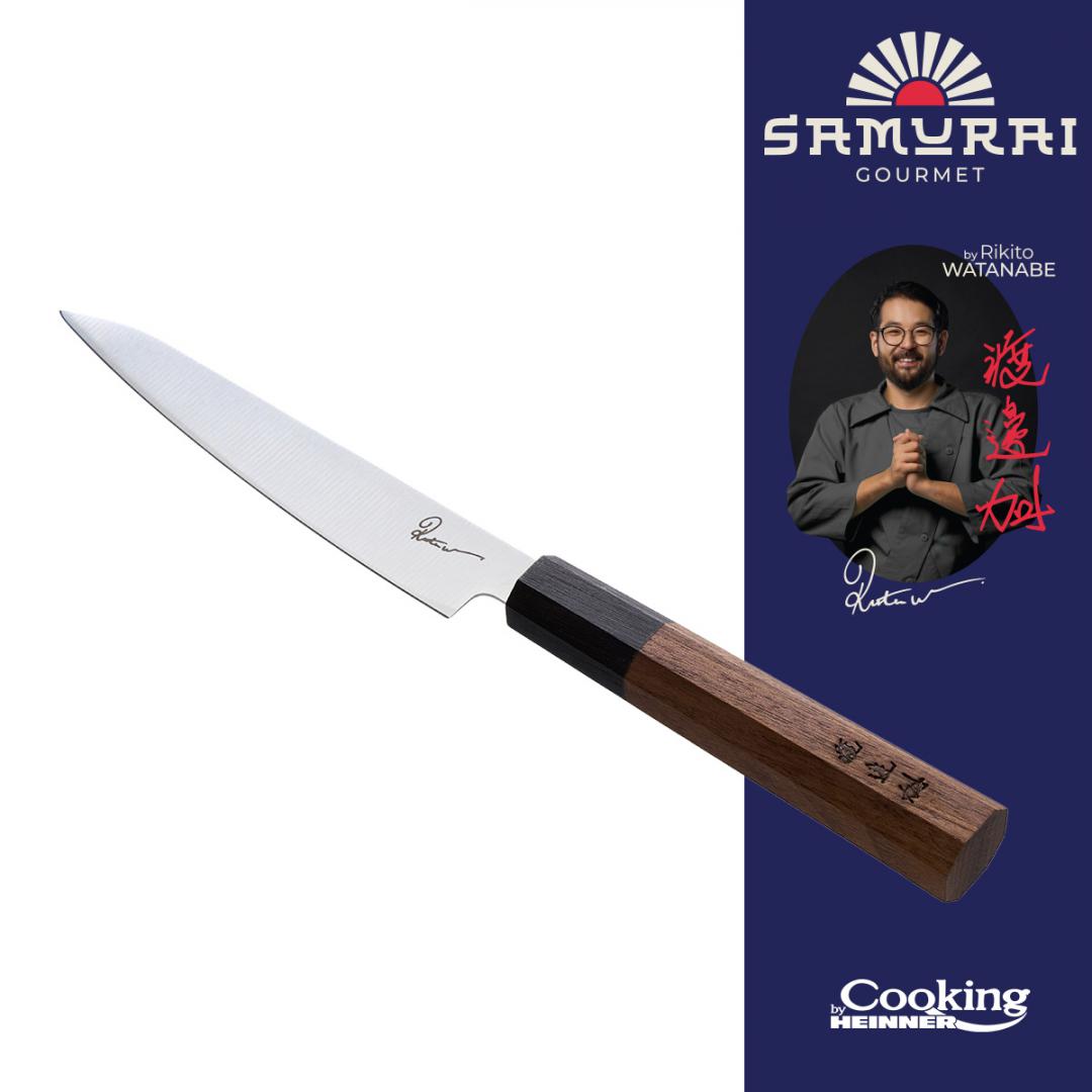 overlay_64ffa149d22fafaff9dc9da66b52087f.jpg CUTIT UNIVERSAL 13 CM, RIKITO WATANABE, SAMURAI GOURMET, COOKING BY - imagine 1