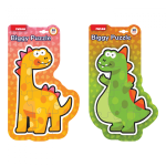 PUZZLE DIN SPUMA EVA, MAXI CU 10 PIESE, VERDE, PUEDO - imagine 3