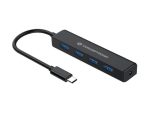CONCEPTRONIC CTC4USB3 4-Port USB 3.2 Gen 1 Hub with Power - imagine 2