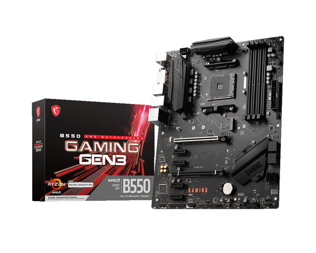 overlay_65c47ba9a0759efbf10cc502fcc455ae.png Placa de bază MSI B550 GAMING DDR4 AM4 - imagine 1