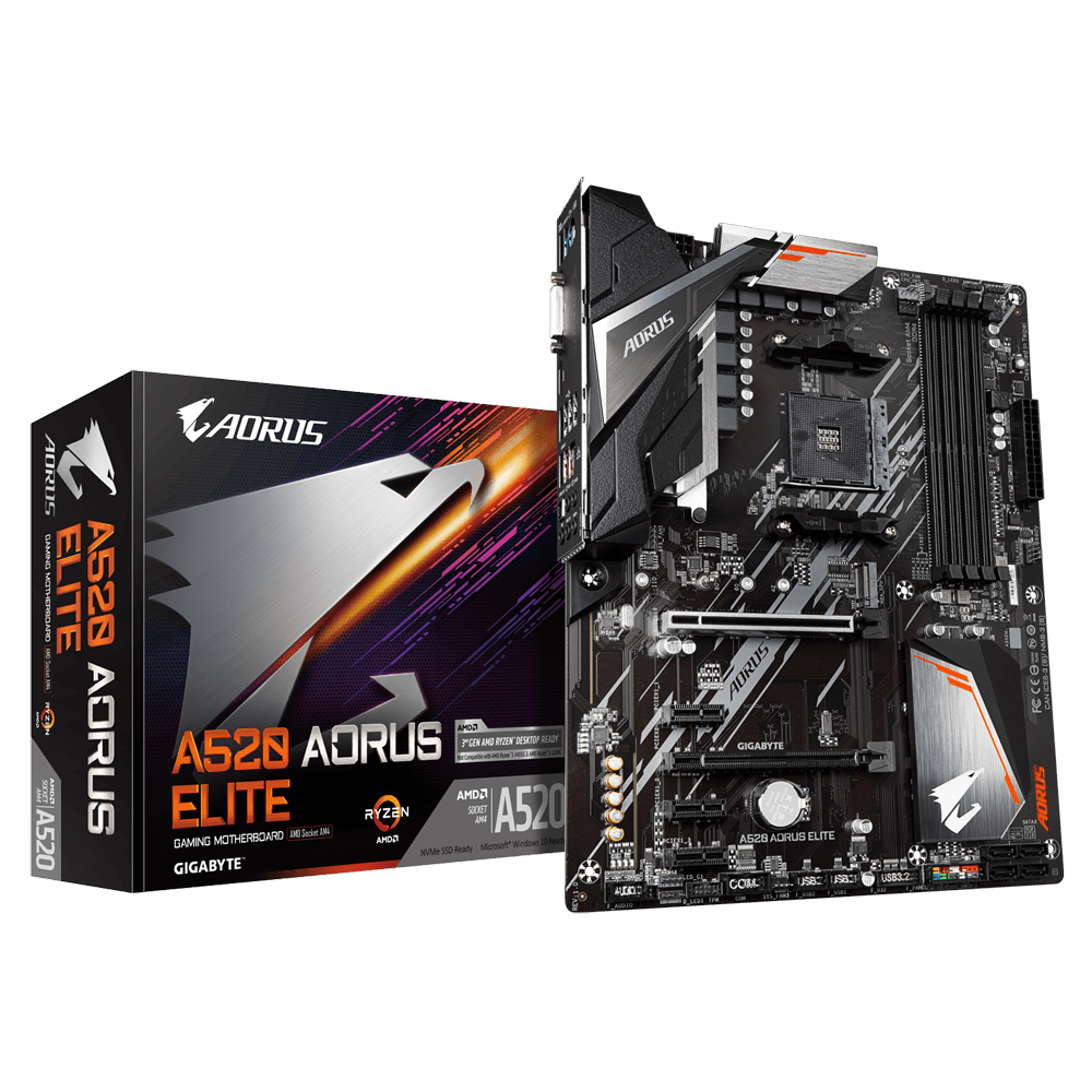 overlay_65c6035bf2d8cb017d0b719bc1d1f9c8.png Placa de baza Gigabyte A520 AORUS ELITE, Socket AM4, DDR4, - imagine 1