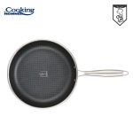 TIGAIE INOX IN 3 STRATURI 24X4.5 CM, TITANIUM3, COOKING BY - imagine 2