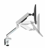 Brat pentru monitor, Material: Oțel, Aluminiu, Plastic, Suprafață finisaj : - imagine 2