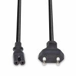 Cablu alimentare Lindy Euro C8 - IEC C7, 5m, negru - imagine 2