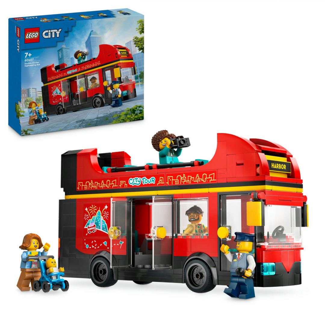 overlay_66a1960b8fb0a0f80ad22174d029d837.jpg AUTOBUZ TURISTIC ROSU CU ETAJ LEGO 60407 - imagine 1